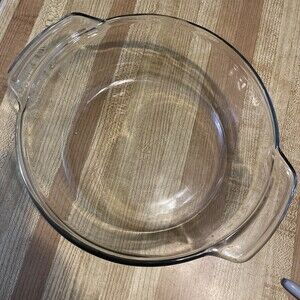 Anchor Hocking 2 Qt 2 L Casserole Fish No Lid Clear Glass